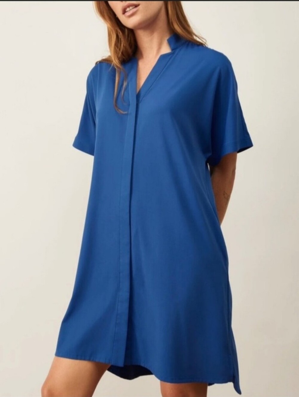 ADay Anywhere Shirt Dress Alpis Blue Size Small - Picture 8 of 8